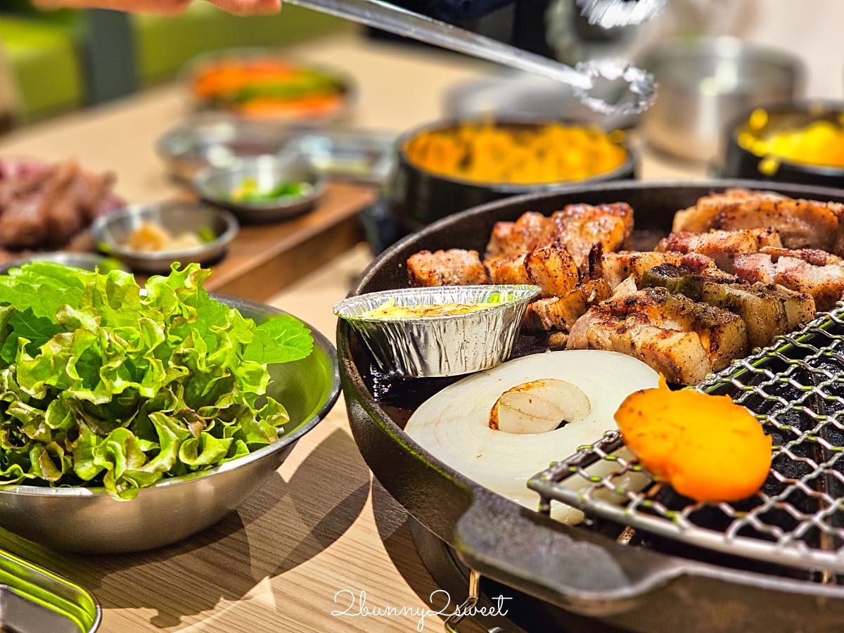 【SSAM 韓式燒肉專門店 遠東大巨蛋店】台北大巨蛋美食推薦,專人代烤韓式豬肉拼盤必吃枕頭肉 @兔兒毛毛姊妹花 【SSAM 韓式燒肉專門店 遠東大巨蛋店】台北大巨蛋美食推薦,專人代烤韓式豬肉拼盤必吃枕頭肉 @兔兒毛毛姊妹花