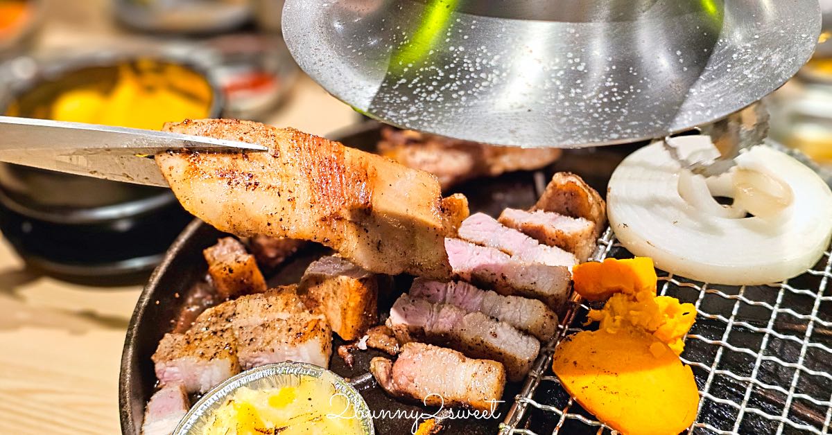 【SSAM 韓式燒肉專門店 遠東大巨蛋店】台北大巨蛋美食推薦,專人代烤韓式豬肉拼盤必吃枕頭肉 @兔兒毛毛姊妹花 【SSAM 韓式燒肉專門店 遠東大巨蛋店】台北大巨蛋美食推薦,專人代烤韓式豬肉拼盤必吃枕頭肉 @兔兒毛毛姊妹花