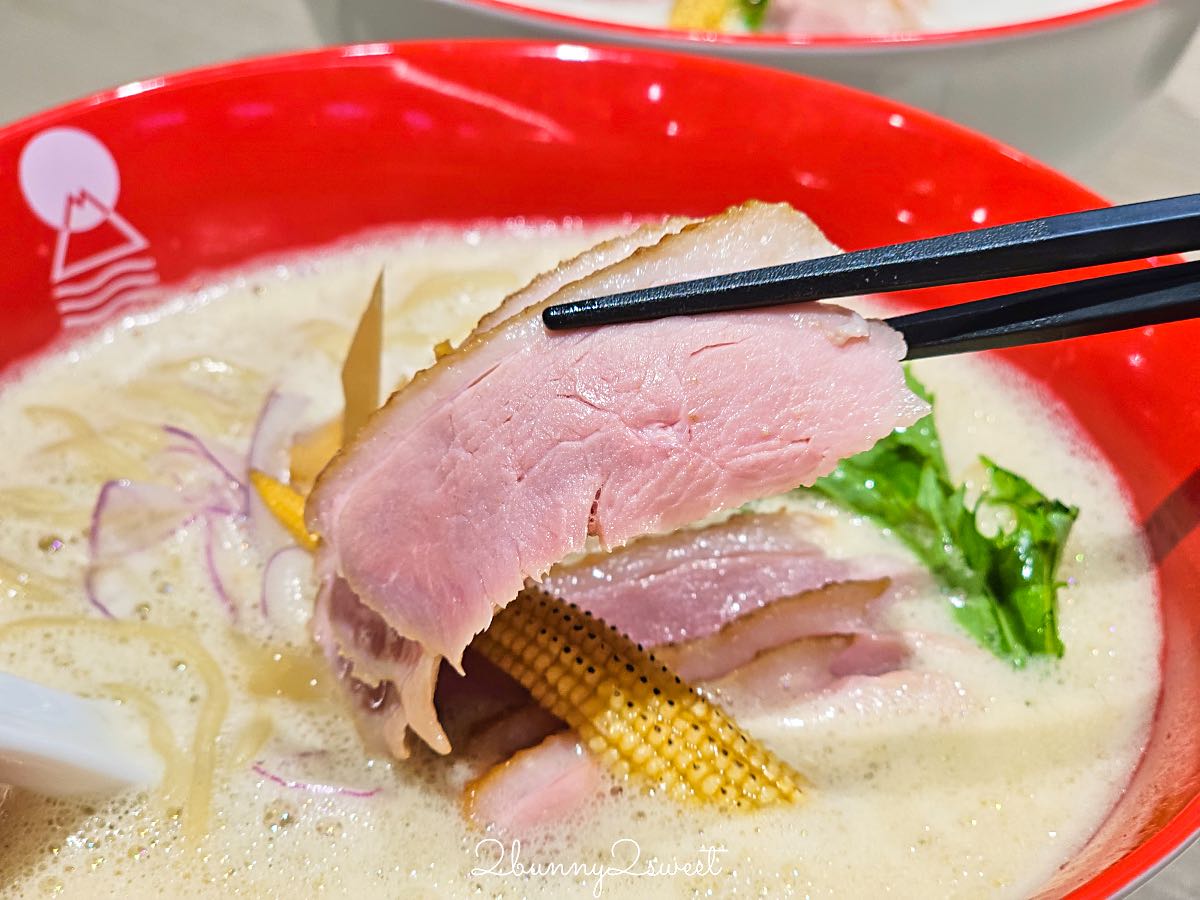【MEN-EIJI 北海道鴨白湯拉麵】台北小巨蛋美食，札幌米其林必比登鴨白湯拉麵，演唱會前後吃得到 @兔兒毛毛姊妹花