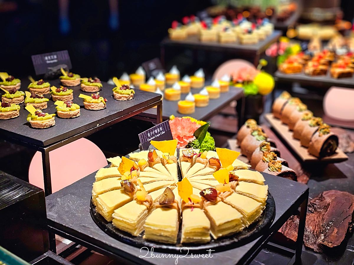【台北晶華酒店栢麗廳】Buffet 吃到飽推薦！螃蟹海鮮、生魚片、現切爐烤牛排、炙燒握壽司一次吃 @兔兒毛毛姊妹花