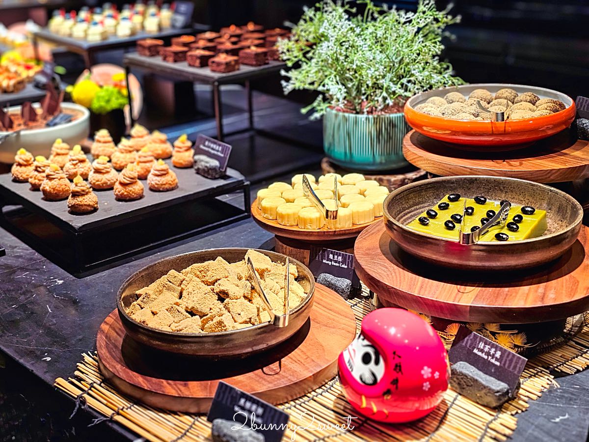 【台北晶華酒店栢麗廳】Buffet 吃到飽推薦！螃蟹海鮮、生魚片、現切爐烤牛排、炙燒握壽司一次吃 @兔兒毛毛姊妹花