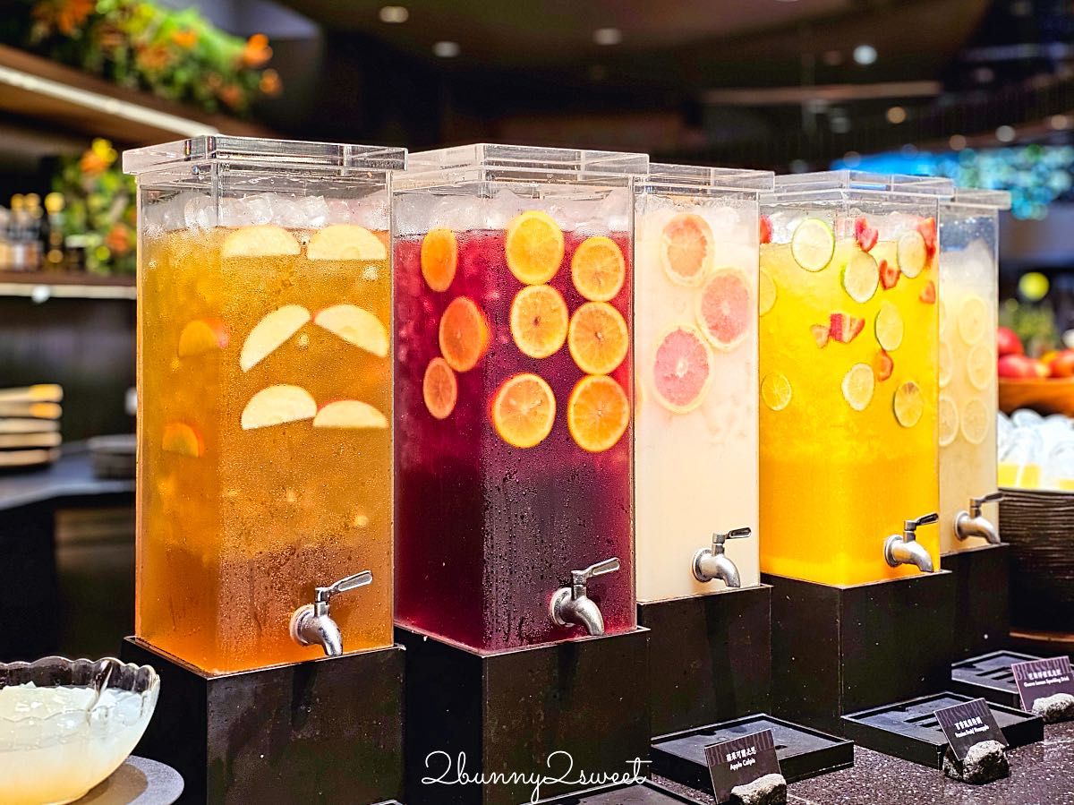 【台北晶華酒店栢麗廳】Buffet 吃到飽推薦！螃蟹海鮮、生魚片、現切爐烤牛排、炙燒握壽司一次吃 @兔兒毛毛姊妹花