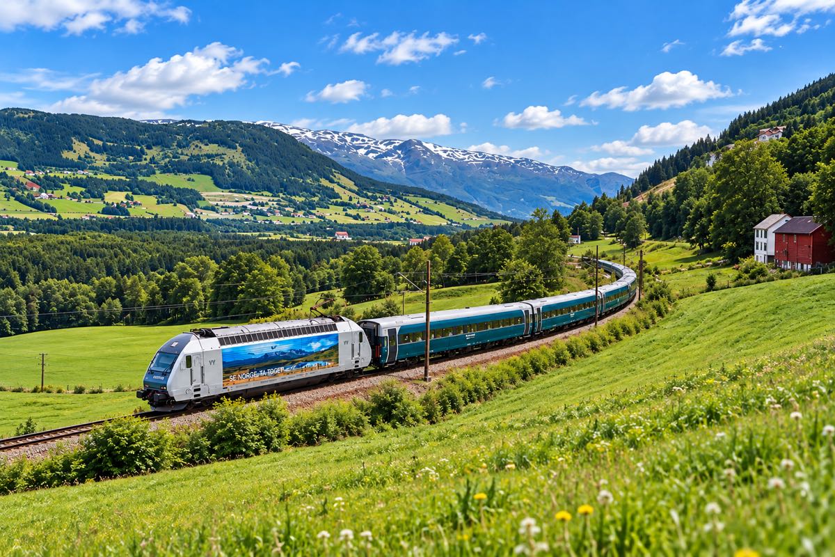 【奧斯陸到卑爾根交通攻略】6種交通方式比較！火車、飛機、巴士、自駕、包車、挪威縮影費用與時間 @兔兒毛毛姊妹花