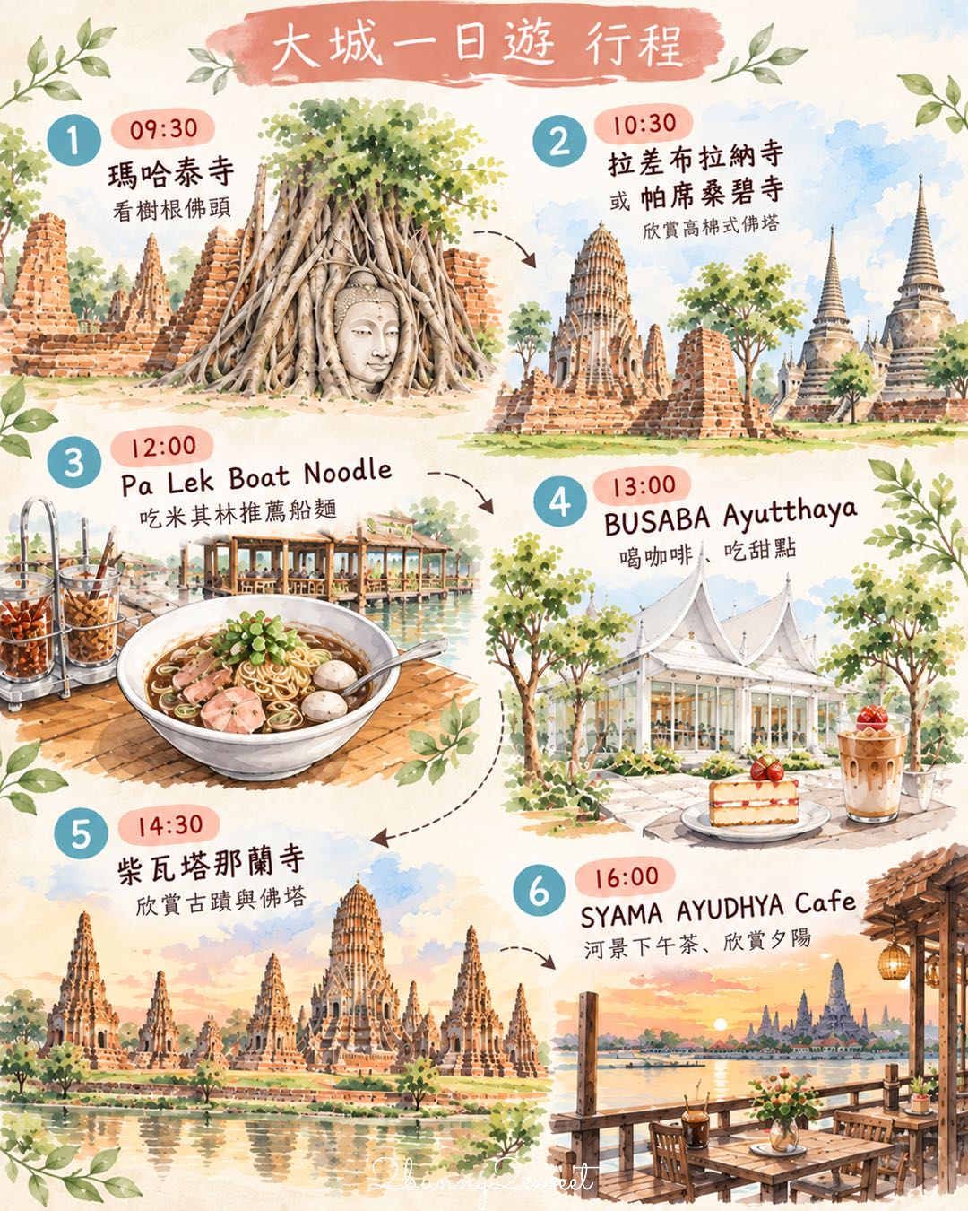 【泰國大城景點推薦】8個實訪景點美食+5大經典古蹟!曼谷出發一日遊、交通與行程攻略 @兔兒毛毛姊妹花 【泰國大城景點推薦】8個實訪景點美食+5大經典古蹟!曼谷出發一日遊、交通與行程攻略 @兔兒毛毛姊妹花