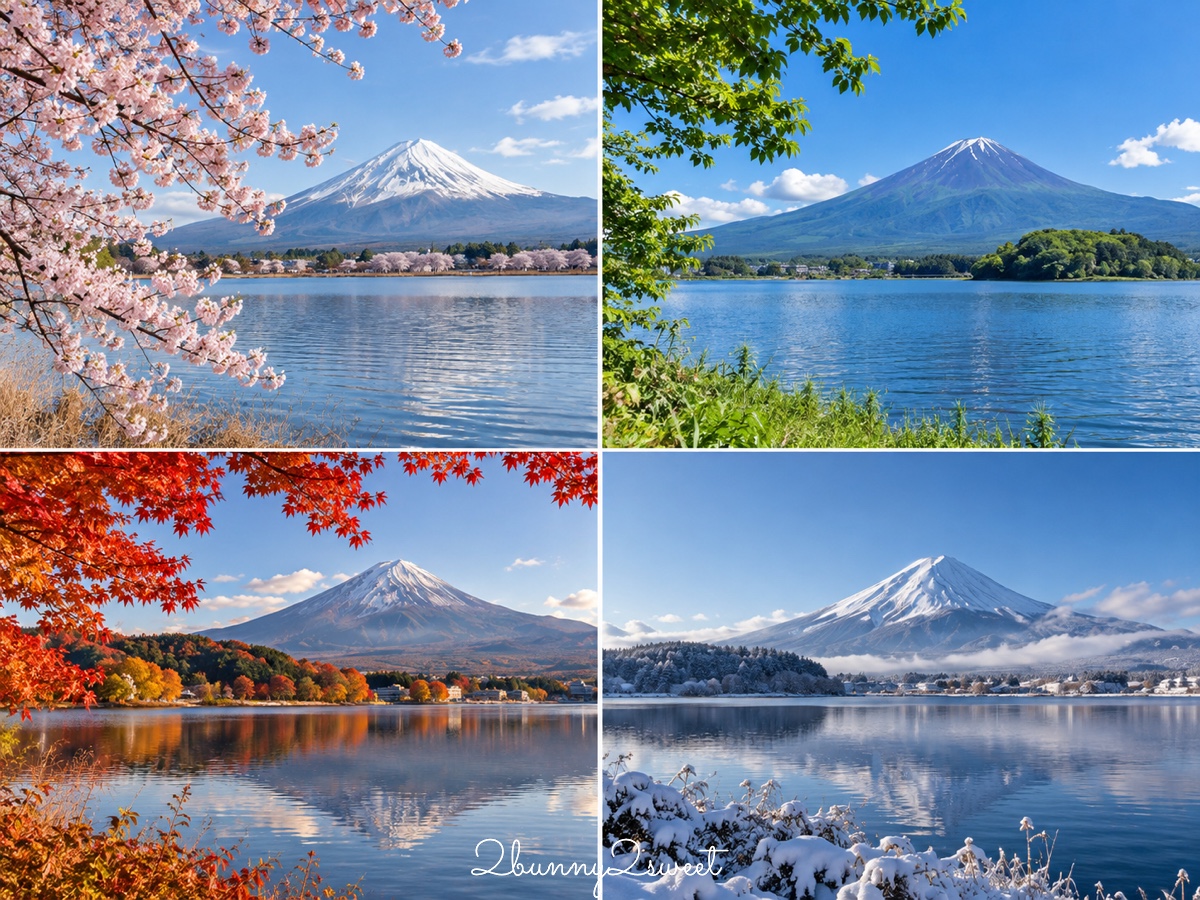 【河口湖自由行攻略】富士山三天兩夜自駕行程，御殿場、忍野八海、富士急樂園與河口湖景點住宿推薦 @兔兒毛毛姊妹花