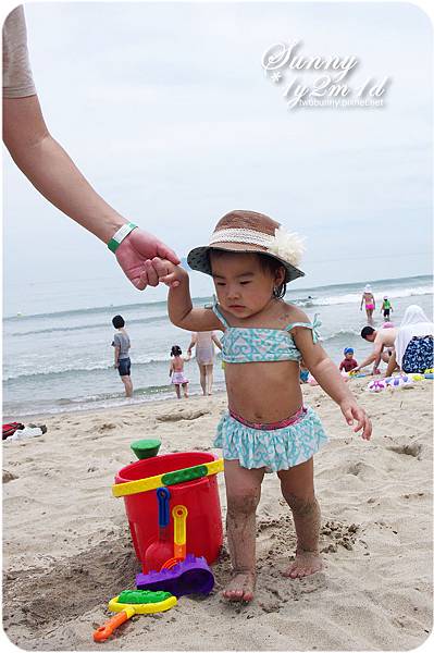 [兔兒。1Y2M+] 沙灘泳裝PARTY@翡翠灣夏日樂園 @兔兒毛毛姊妹花