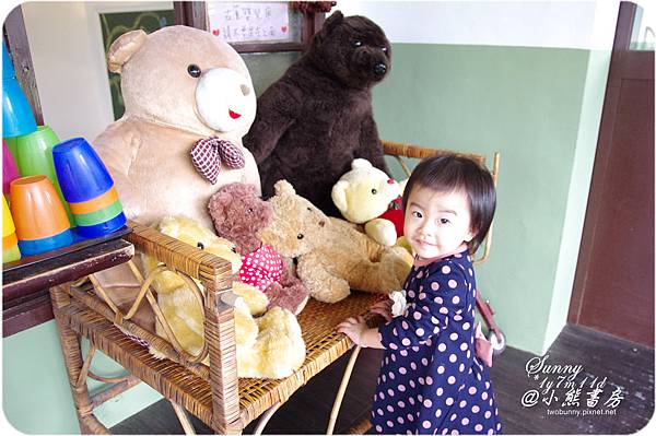 [兔兒遊宜蘭。1Y7M+] 小熊書房午茶+鐵馬遊梅花湖美境 @兔兒毛毛姊妹花