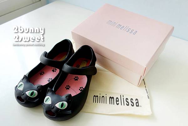 [敗家。美鞋] 兔兒愛不釋”腳”的 mini melissa 貓咪香香鞋(9/19新增白貓鞋) @兔兒毛毛姊妹花