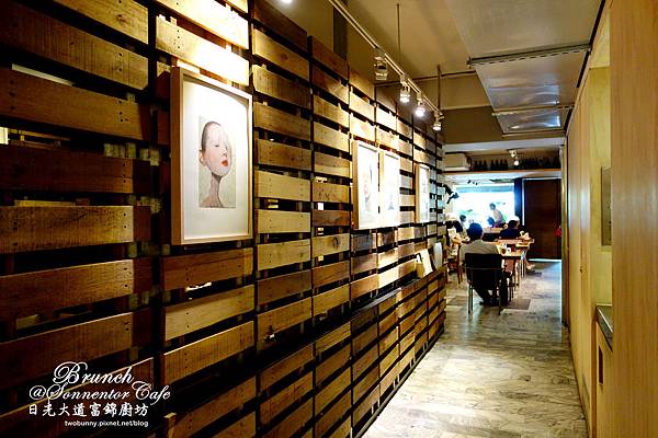 [食@台北] 好氣質的布朗趣@日光大道富錦廚坊=健康美食+藝術空間 @兔兒毛毛姊妹花