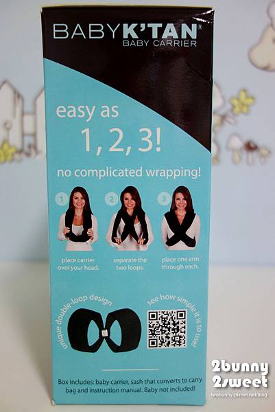 [好物。敗家] 輕薄、好背又安全的『Baby K’tan Carrier』雙肩式親密背巾 @兔兒毛毛姊妹花