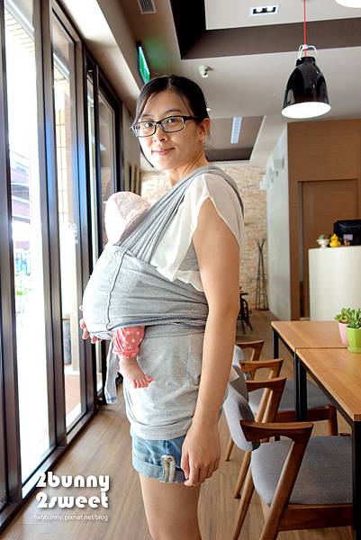 [好物。敗家] 輕薄、好背又安全的『Baby K’tan Carrier』雙肩式親密背巾 @兔兒毛毛姊妹花