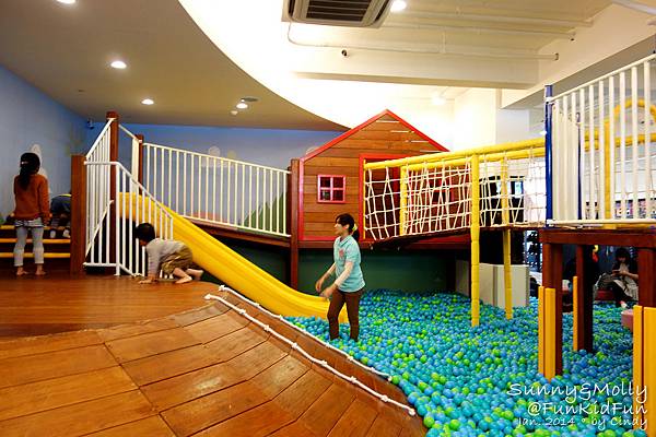 [遊戲空間。台北] Fun Kid Fun 樂童樂~動靜皆宜的親子遊樂園 @兔兒毛毛姊妹花
