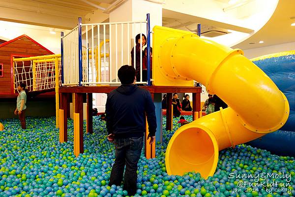 [遊戲空間。台北] Fun Kid Fun 樂童樂~動靜皆宜的親子遊樂園 @兔兒毛毛姊妹花