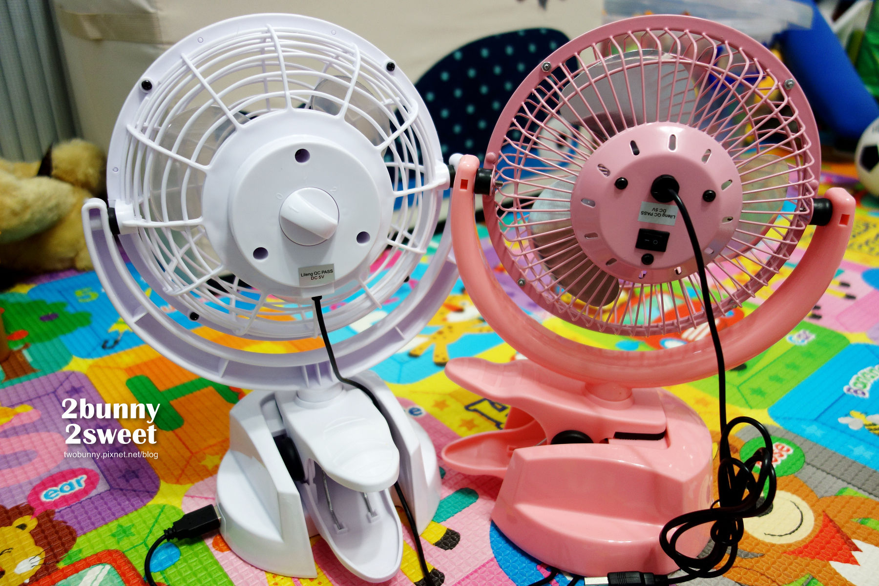 [好物。開箱] 炎炎夏日也能涼爽出遊的秘密武器~USB風扇+行動電源!! @兔兒毛毛姊妹花