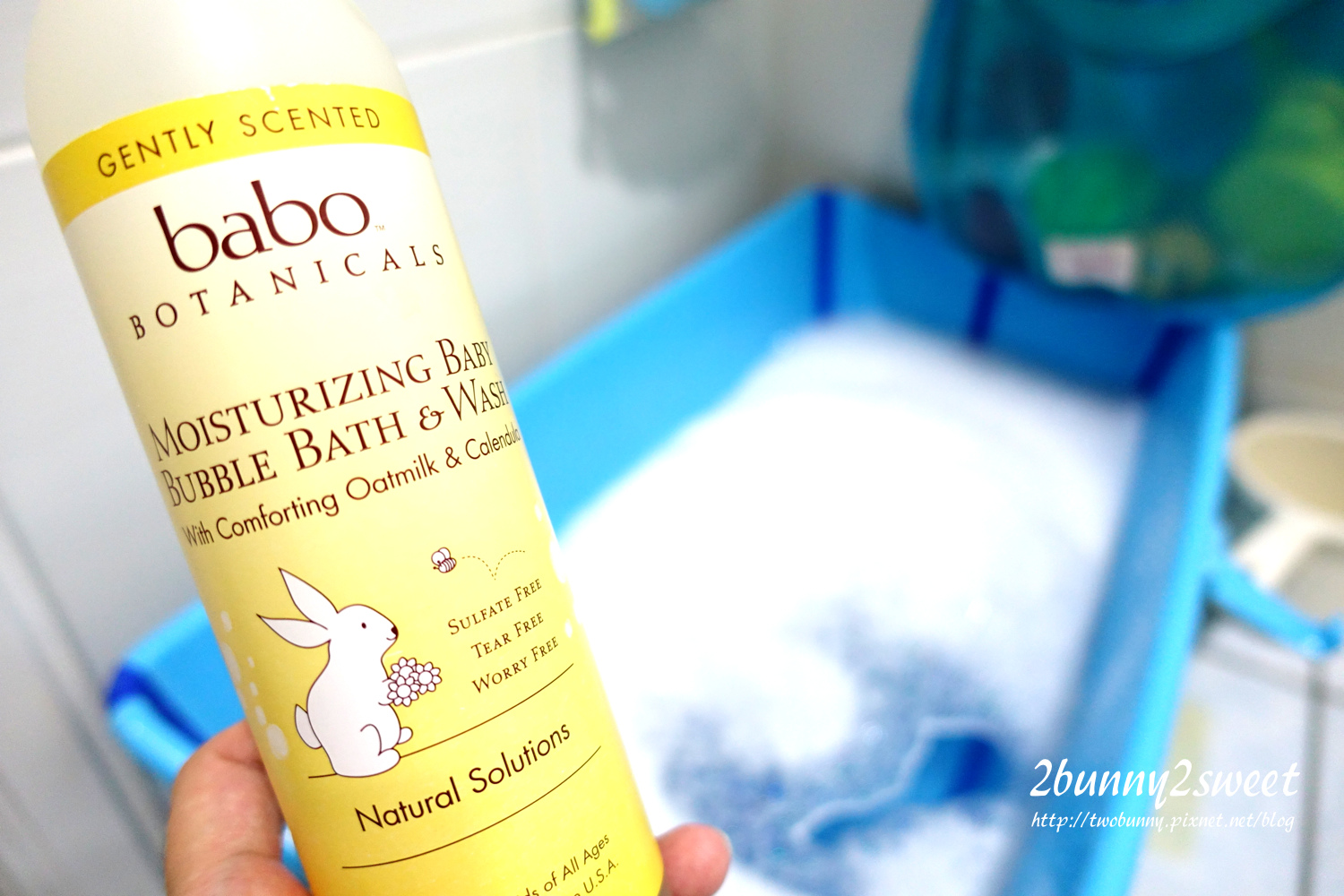 [好物。體驗] 乾敏肌寶寶也適合的 Babo Botanicals 天然有機泡泡浴露＆身體乳 @兔兒毛毛姊妹花