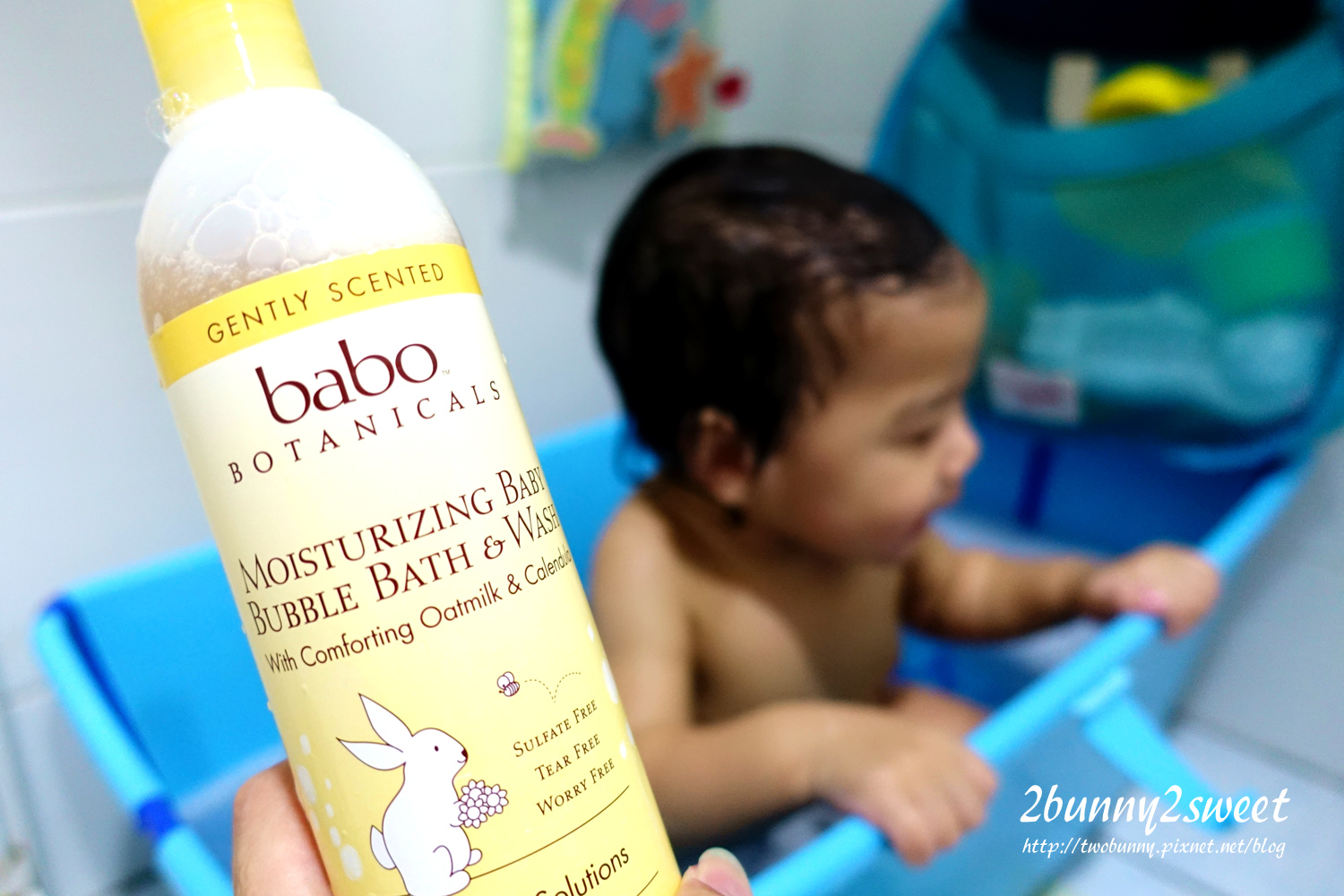 [好物。體驗] 乾敏肌寶寶也適合的 Babo Botanicals 天然有機泡泡浴露＆身體乳 @兔兒毛毛姊妹花