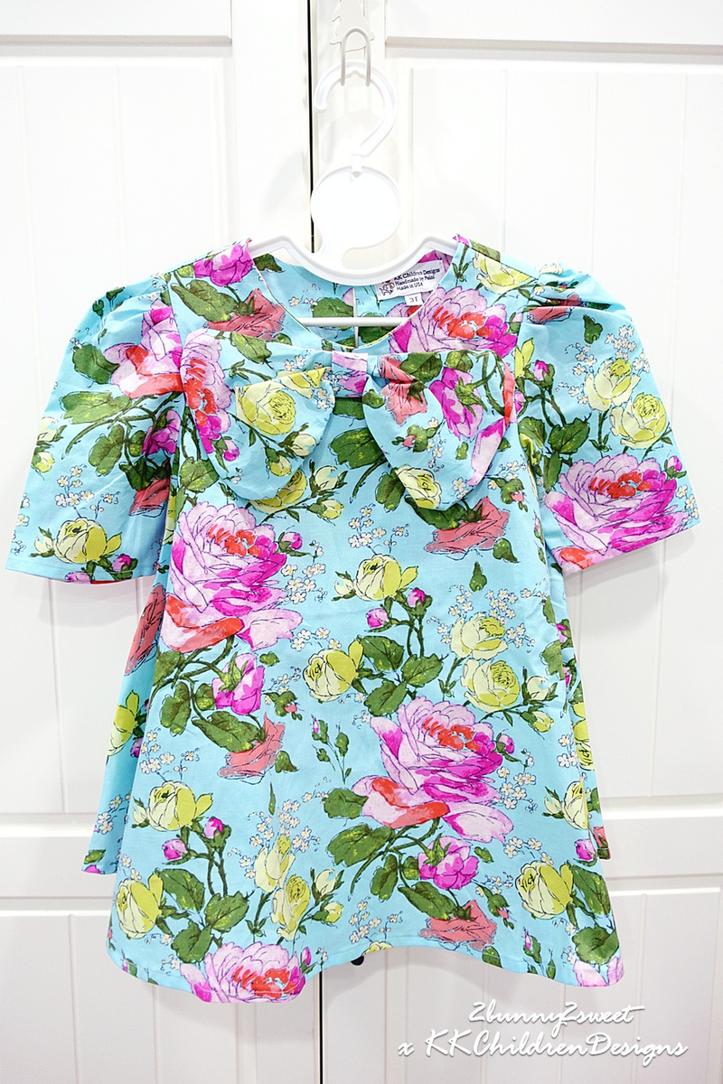 [美衣。敗家] 亮眼又大方的 美國 KK Children Designs 手工洋裝 (4/30上新裝) @兔兒毛毛姊妹花