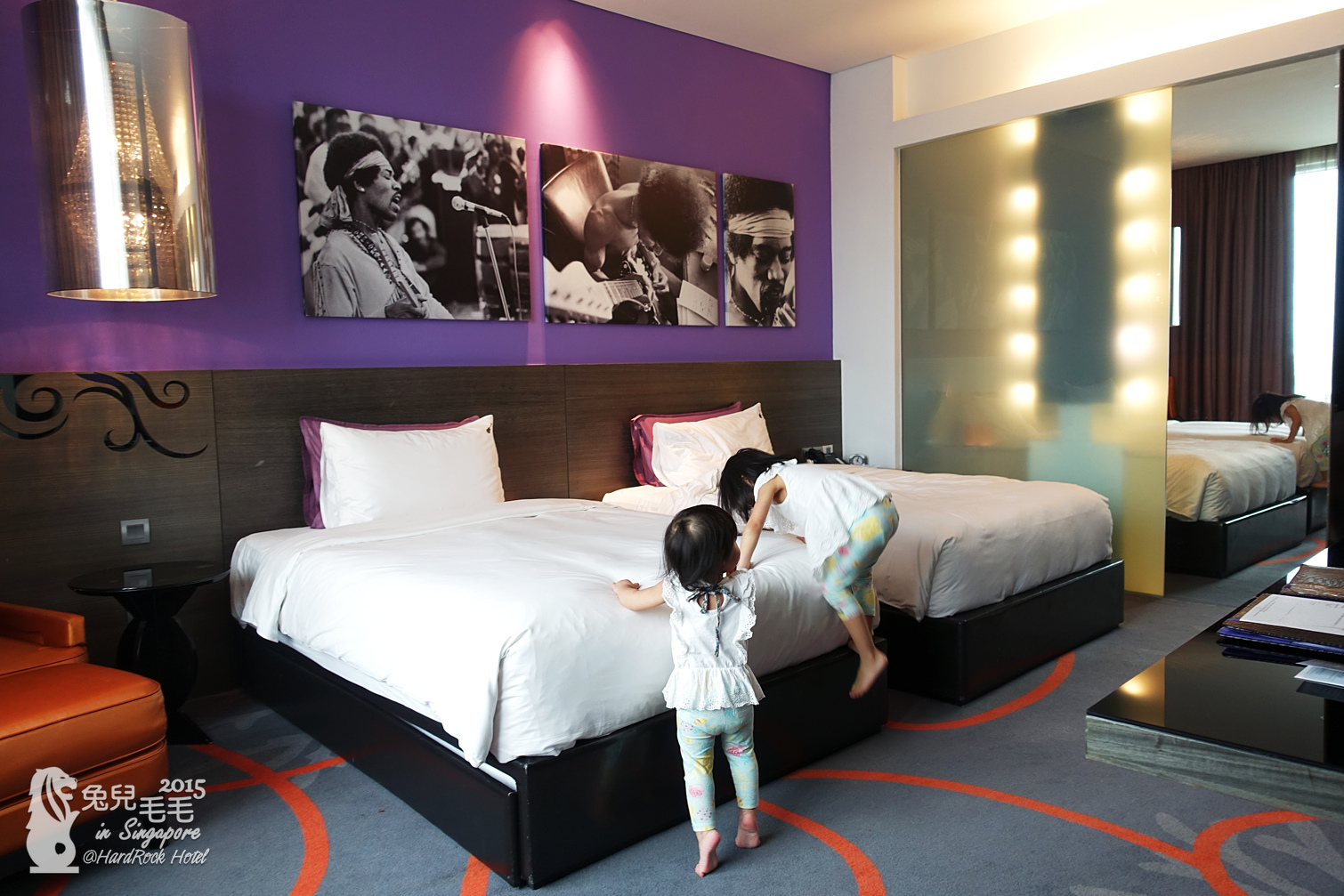 [2015。新馬|親子|自助] 聖淘沙Hard Rock Hotel-超讚人工沙灘泳池又臨近樂園水族館～好適合親子!! @兔兒毛毛姊妹花