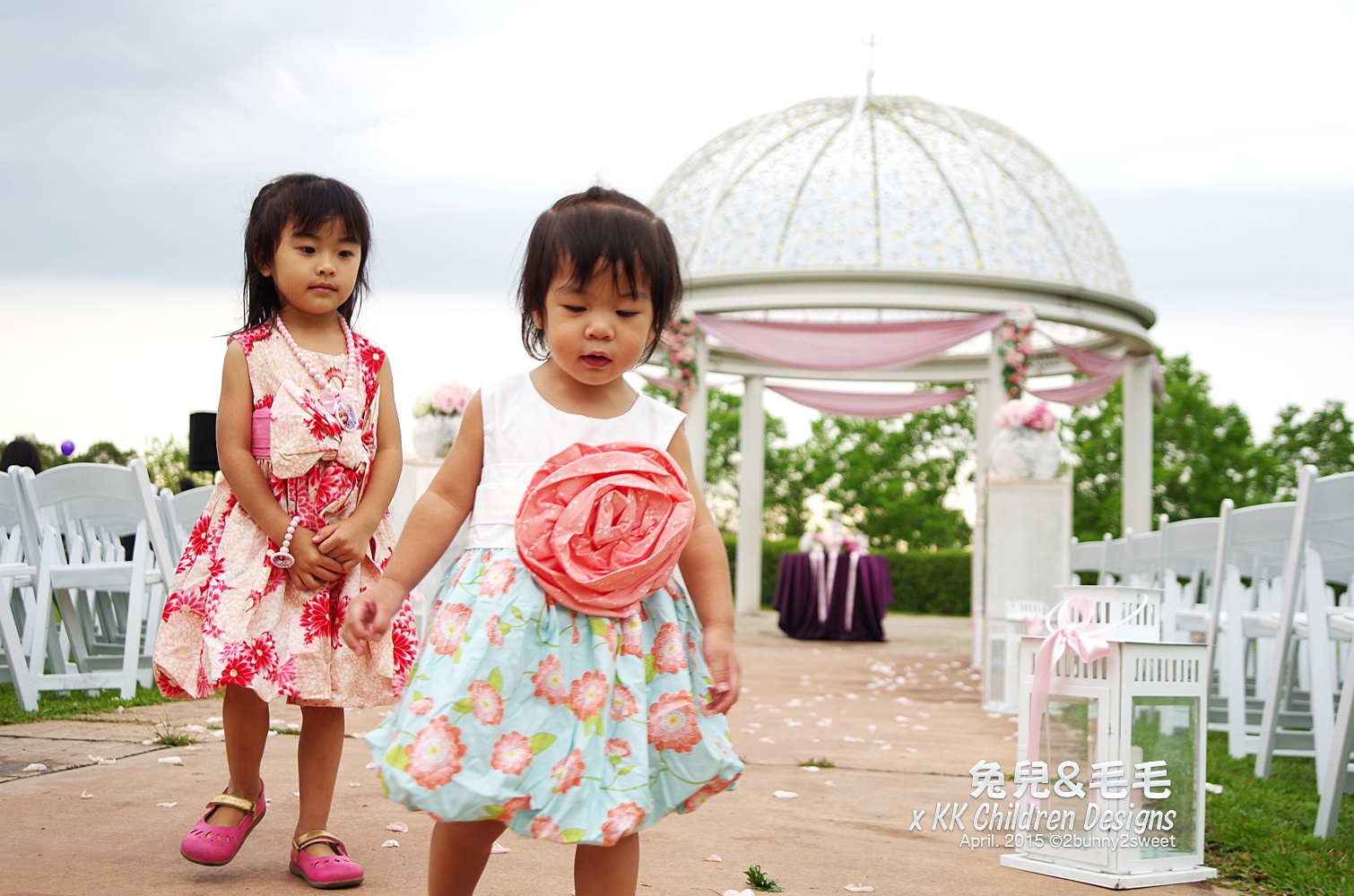 [美衣。敗家] 亮眼又大方的 美國 KK Children Designs 手工洋裝 (4/30上新裝) @兔兒毛毛姊妹花