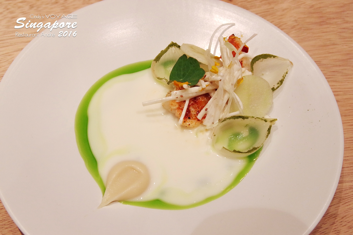 [2016。新加坡] 到 Restaurant ANDR&Eacute; 來場色香味俱全的米其林三星饗宴 @兔兒毛毛姊妹花