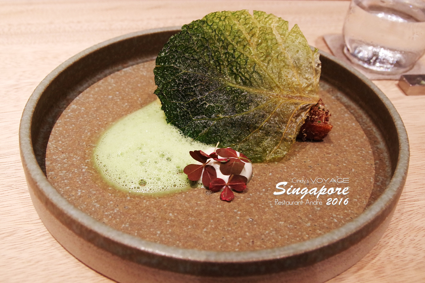 [2016。新加坡] 到 Restaurant ANDR&Eacute; 來場色香味俱全的米其林三星饗宴 @兔兒毛毛姊妹花