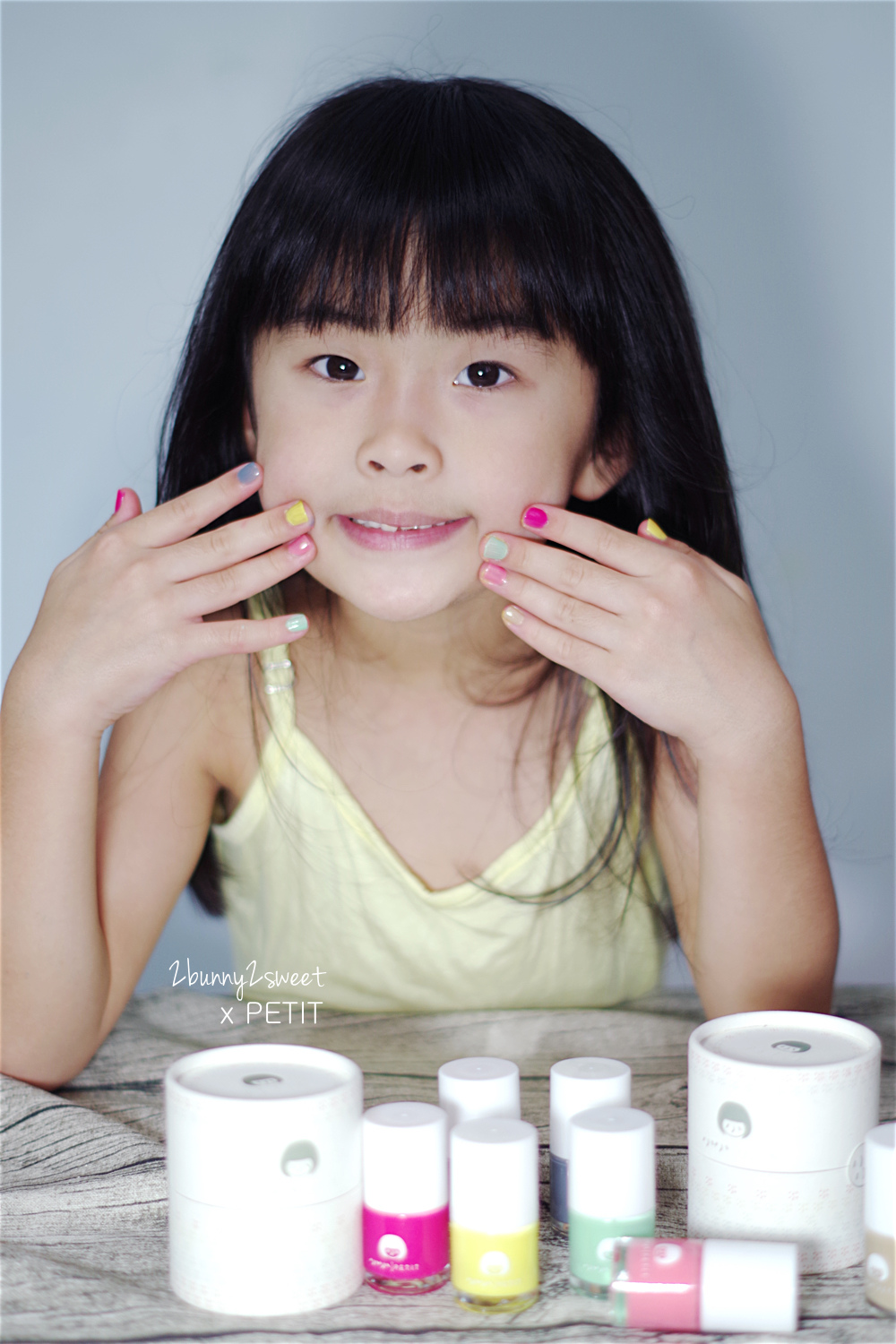 [好物。體驗] 無毒無臭 小小 PETIT 水性可剝指甲油～讓繽紛的色彩在小女孩兒的指尖跳躍 @兔兒毛毛姊妹花