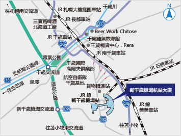 [北海道｜親子｜自駕] 新千歲機場太好玩，來去機場住一晚～Air Terminal Hotel & 機場購物、玩耍、泡湯全攻略 @兔兒毛毛姊妹花