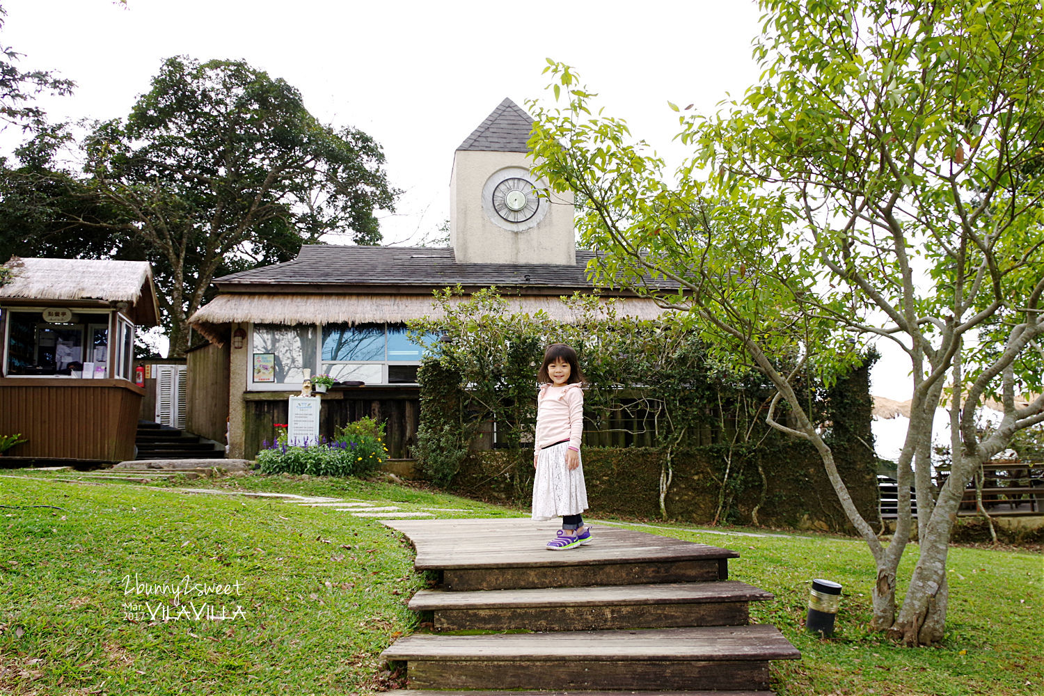 [親子旅遊。苗栗] VilaVilla 魔法莊園~小木屋、翹翹板、溜滑梯、沙坑積木～大人小孩都愛的北歐風森林遊樂場 @兔兒毛毛姊妹花
