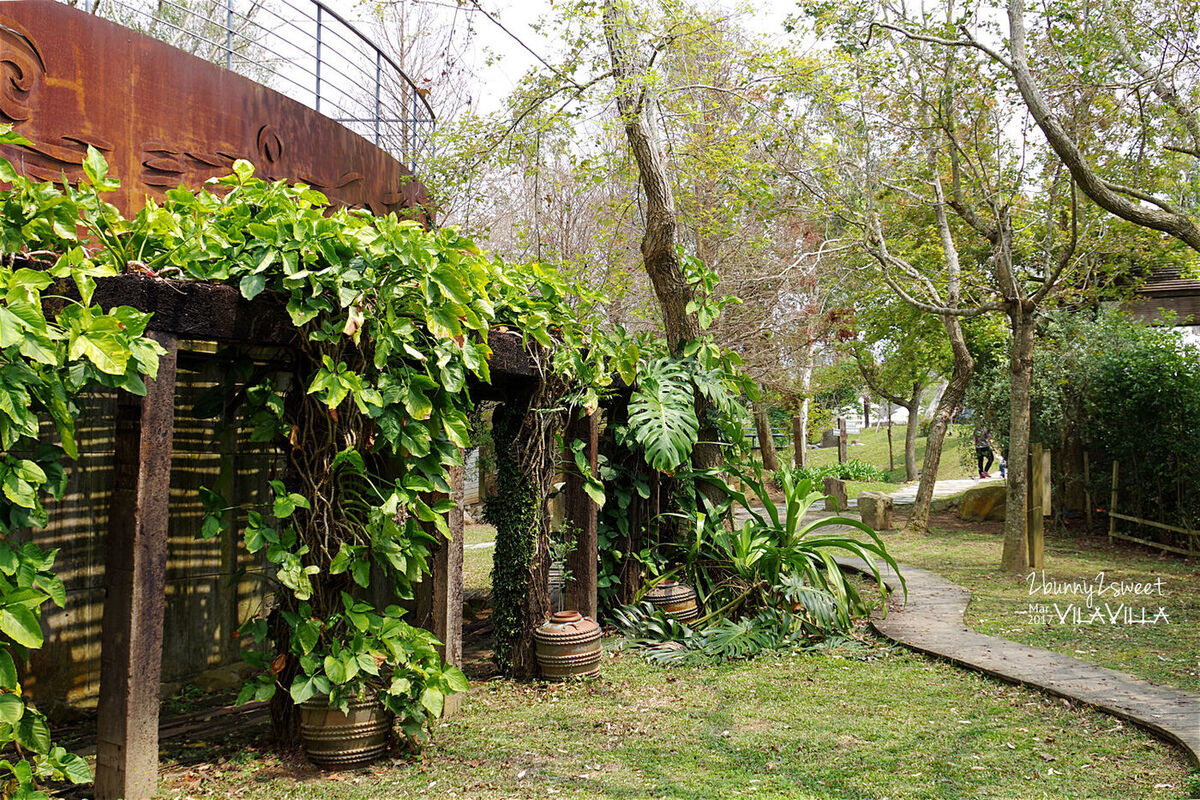 [親子旅遊。苗栗] VilaVilla 魔法莊園~小木屋、翹翹板、溜滑梯、沙坑積木～大人小孩都愛的北歐風森林遊樂場 @兔兒毛毛姊妹花