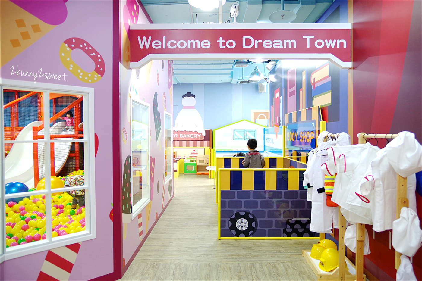 [台北。室內樂園] 奇樂多親子樂園～不只球池、滑梯、扮家家，還有迷你賽道可以騎馬~CITYLINK 南港店裡小而美的室內遊樂園｜雨天景點｜室內景點 @兔兒毛毛姊妹花