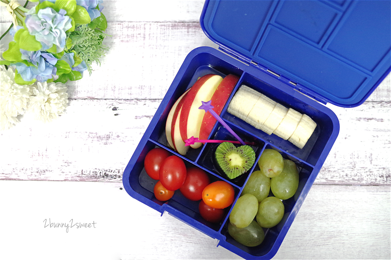 [好物。體驗] 小小午餐盒 LITTLE LUNCH BOX～來自澳洲的可愛無毒便當盒，防漏分隔設計好適合做造型便當、帶出門野餐 @兔兒毛毛姊妹花