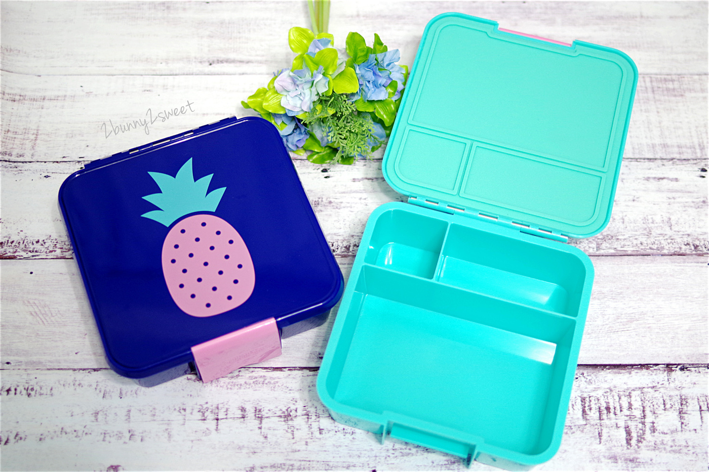 [好物。體驗] 小小午餐盒 LITTLE LUNCH BOX～來自澳洲的可愛無毒便當盒，防漏分隔設計好適合做造型便當、帶出門野餐 @兔兒毛毛姊妹花