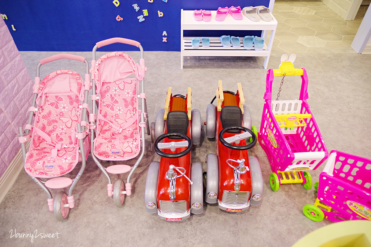 台北親子餐廳》Minime Kids Cafe 親子餐廳～韓系精緻夢幻遊戲區 x 超美味韓式年糕炸雞～台北東區超夢幻親子餐廳 @兔兒毛毛姊妹花