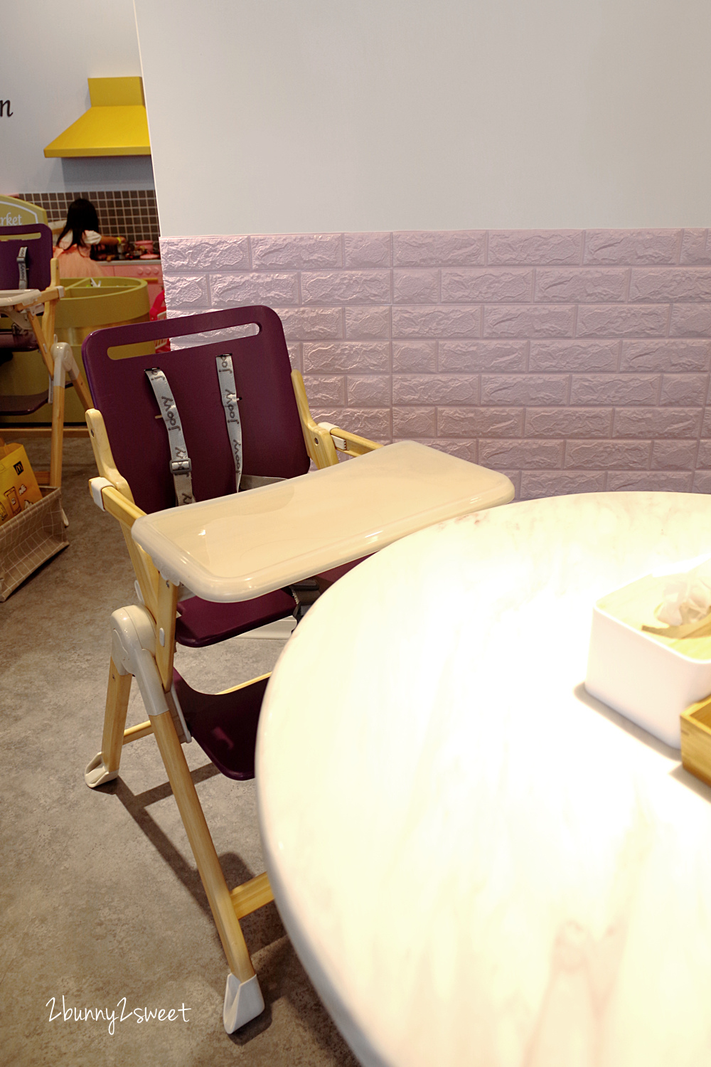 台北親子餐廳》Minime Kids Cafe 親子餐廳～韓系精緻夢幻遊戲區 x 超美味韓式年糕炸雞～台北東區超夢幻親子餐廳 @兔兒毛毛姊妹花