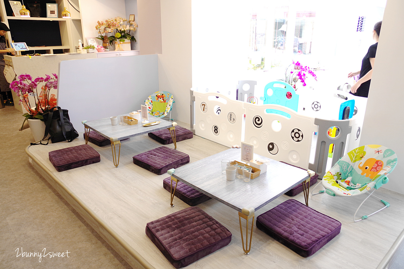 台北親子餐廳》Minime Kids Cafe 親子餐廳～韓系精緻夢幻遊戲區 x 超美味韓式年糕炸雞～台北東區超夢幻親子餐廳 @兔兒毛毛姊妹花