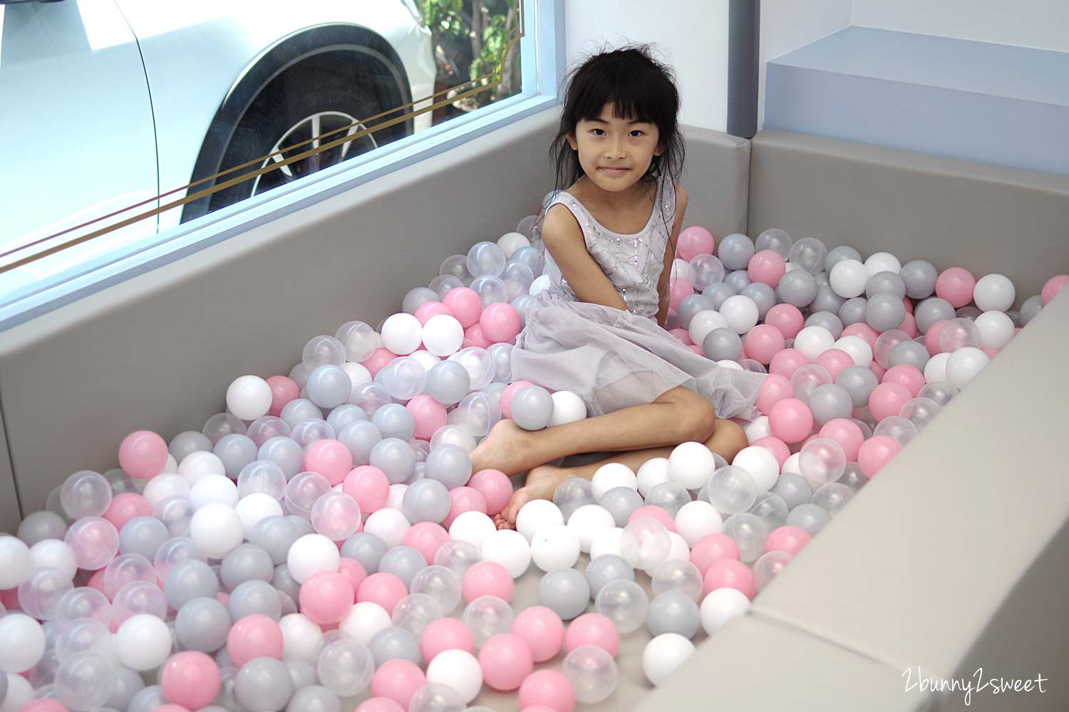 台北親子餐廳》Minime Kids Cafe 親子餐廳～韓系精緻夢幻遊戲區 x 超美味韓式年糕炸雞～台北東區超夢幻親子餐廳 @兔兒毛毛姊妹花
