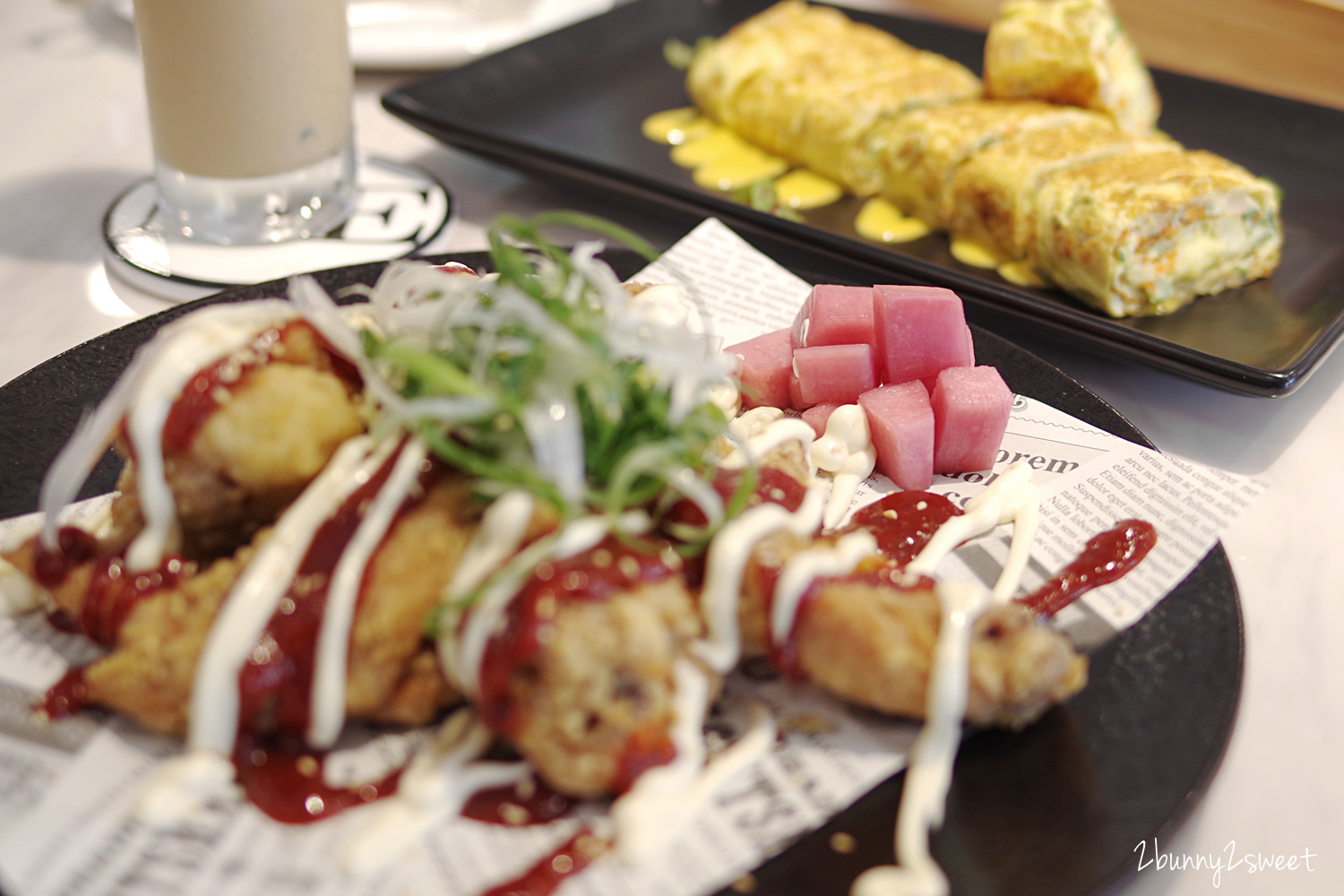 台北親子餐廳》Minime Kids Cafe 親子餐廳～韓系精緻夢幻遊戲區 x 超美味韓式年糕炸雞～台北東區超夢幻親子餐廳 @兔兒毛毛姊妹花