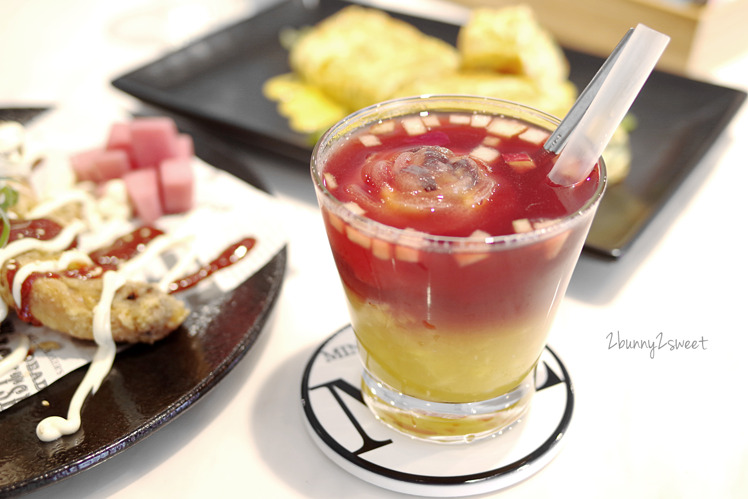 台北親子餐廳》Minime Kids Cafe 親子餐廳～韓系精緻夢幻遊戲區 x 超美味韓式年糕炸雞～台北東區超夢幻親子餐廳 @兔兒毛毛姊妹花
