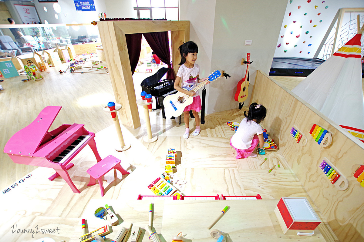 [新竹。室內樂園] 木樂地 Muledy 竹北旗艦館~原木高質感 15 大主題遊戲區～超大沙坑、木質玩具、城堡滑梯、公主禮服…還附設爸爸休息專區～最豪華頂級的親子室內樂園｜雨天景點｜室內景點 @兔兒毛毛姊妹花