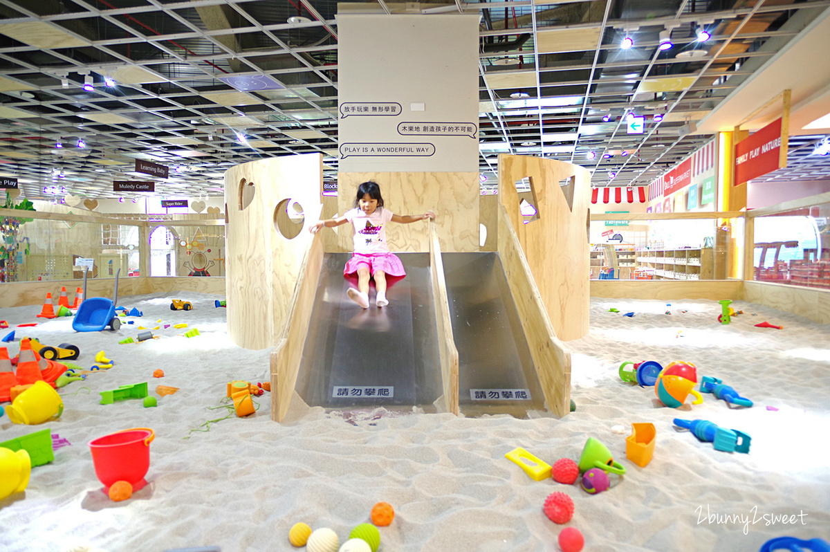 [新竹。室內樂園] 木樂地 Muledy 竹北旗艦館~原木高質感 15 大主題遊戲區～超大沙坑、木質玩具、城堡滑梯、公主禮服…還附設爸爸休息專區～最豪華頂級的親子室內樂園｜雨天景點｜室內景點 @兔兒毛毛姊妹花