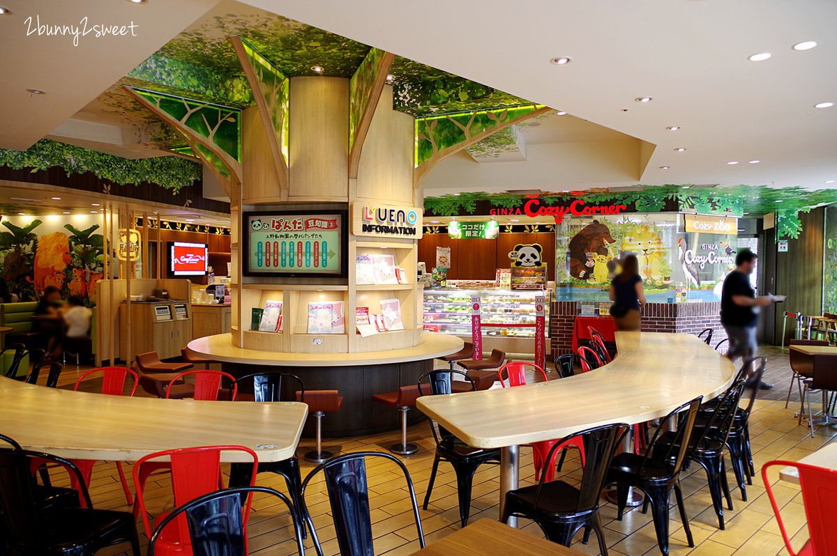 [東京｜上野｜特色美食] WHOLESOME 上野公園 L&rsquo;UENO店~ LOTTERIA x LOTTE 樂天小熊超卡哇伊動物麵包坊，還有超可愛動物用餐區、蛋糕、儂特利速食、義大利麵、拉麵的複合式餐廳～親子用餐好去處｜上野早餐 @兔兒毛毛姊妹花