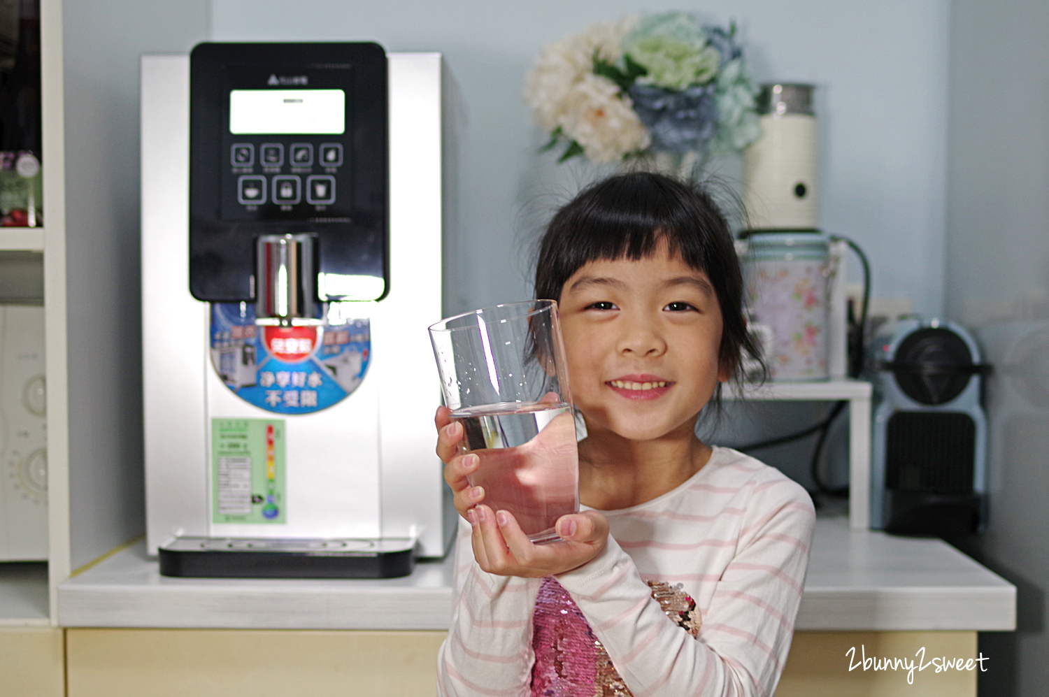 [家電。開箱] 元山免安裝淨飲機～飲水機結合淨水器～免鑽孔、免安裝，輕鬆享受純淨好水～公寓、大樓、租屋族飲水機推薦 @兔兒毛毛姊妹花