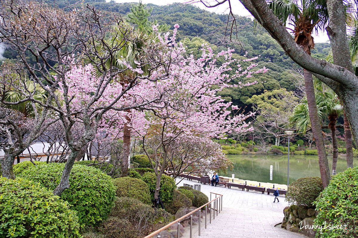 【海地獄】九州別府地獄溫泉必訪景點～藍色溫泉池＋夢幻日式庭園旅遊攻略 @兔兒毛毛姊妹花