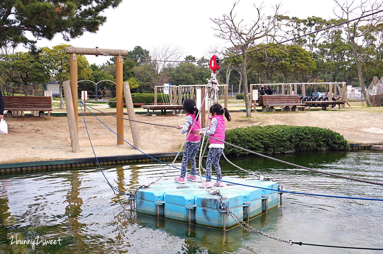 【海之中道海濱公園】福岡親子景點推薦｜300公頃國營公園、動物園、水樂園、花海一次玩 @兔兒毛毛姊妹花