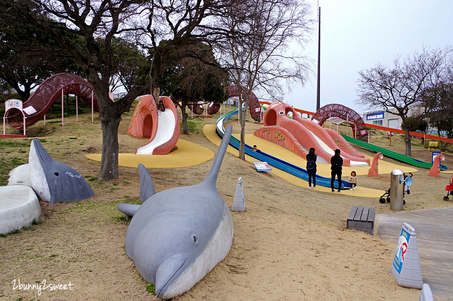 【海之中道海濱公園】福岡親子景點推薦｜300公頃國營公園、動物園、水樂園、花海一次玩 @兔兒毛毛姊妹花
