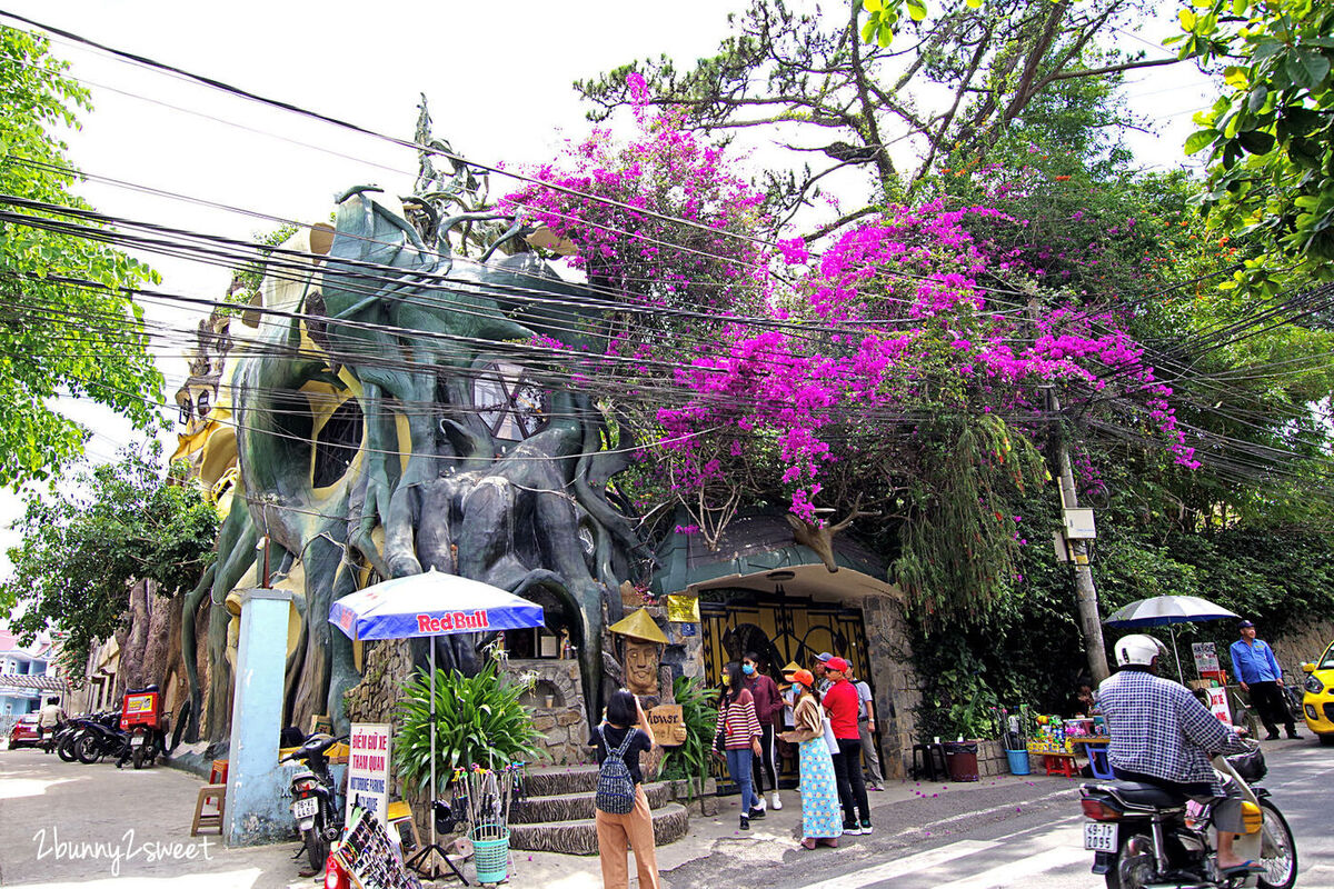 [越南｜大叻。親子景點] 瘋狂屋 Crazy House｜恆娥別墅 Hằng Nga guesthouse～彷彿童話又像夢境，融合大自然元素的「越南版高地建築」、「世界十大怪奇建築」竟然也是「一生必住一次的旅館」｜誠旺旅行社 愛越芽莊｜芽莊直航 @兔兒毛毛姊妹花