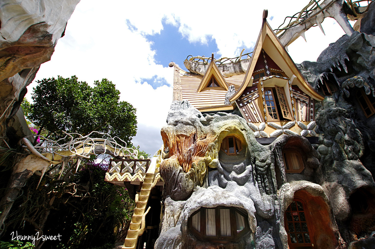 [越南｜大叻。親子景點] 瘋狂屋 Crazy House｜恆娥別墅 Hằng Nga guesthouse～彷彿童話又像夢境，融合大自然元素的「越南版高地建築」、「世界十大怪奇建築」竟然也是「一生必住一次的旅館」｜誠旺旅行社 愛越芽莊｜芽莊直航 @兔兒毛毛姊妹花