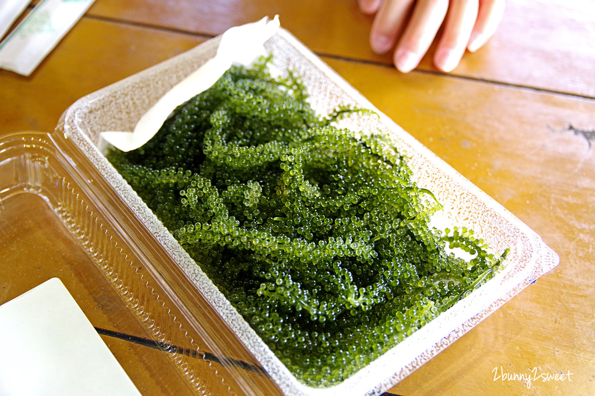 [沖繩｜系滿。美食] 系滿漁市場～新鮮平價、環境乾淨、附設餐區、生熟食都有都有～適合親子用餐的魚市美食區｜沖繩美食｜系滿美食｜海鮮料理 @兔兒毛毛姊妹花