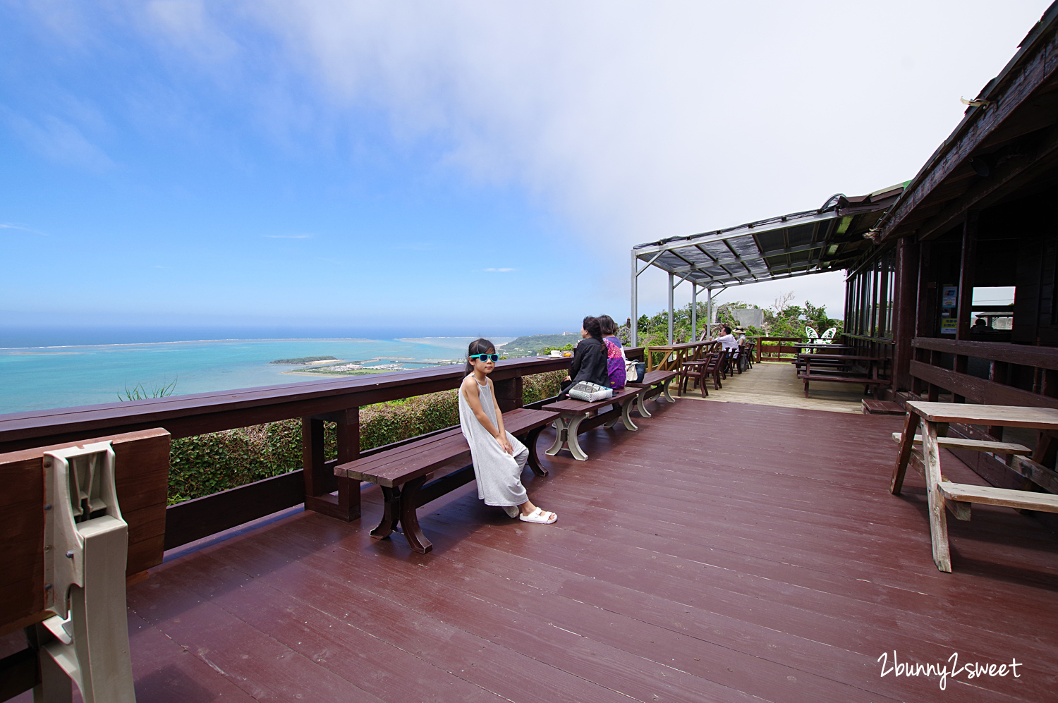 沖繩海景餐廳「Cafe 薑黃花 Cafe Kurukuma」沖繩南城最療癒的海景咖啡廳南洋料理 @兔兒毛毛姊妹花