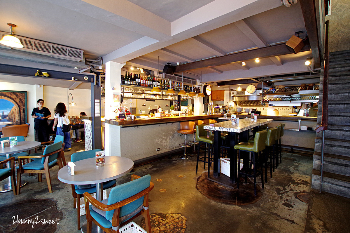 [台北。美食] TOASTERiA CAFE 吐司利亞 敦南店～優質食材「究好豬」進駐 安心肉品做料理x 創意美味帕尼尼、歐姆蛋、早午餐～環境放鬆舒適的地中海料理餐廳～捷運板南線忠孝敦化站咖啡廳 @兔兒毛毛姊妹花